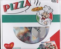 Pizza - box (bok & Pizzaskärare)