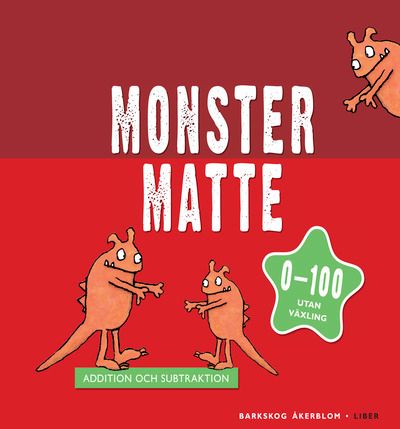 Monstermatte Addition och subtraktion 0-100 utan växling 5-p | 1:a upplagan