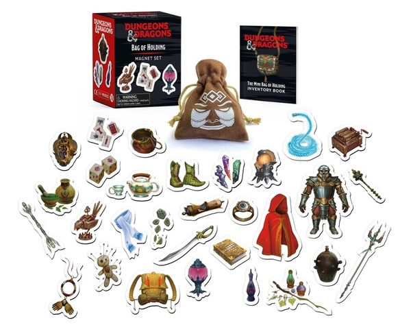 Dungeons & Dragons: Bag Of Holding Magnet Set | 0:e upplagan