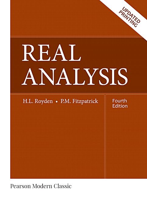 Real Analysis (Classic Version) | 4:e upplagan