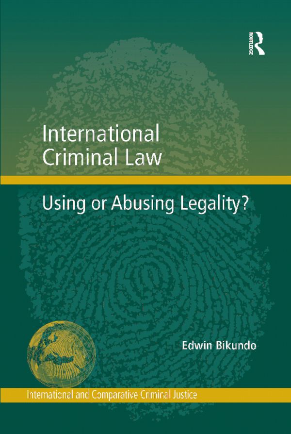 International Criminal Law | 1:a upplagan