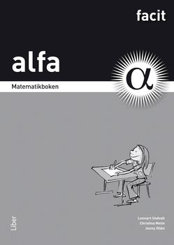 Matematikboken Alfa Facit | 1:a upplagan