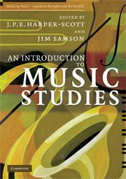 An introduction to Music Studies | 1:a upplagan