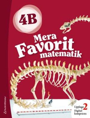 Mera Favorit matematik 4B Elevpaket - Digitalt + Tryckt |  2:e upplagan