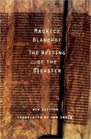 Writing of the disaster