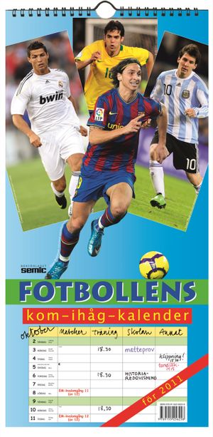 Fotbollens kom-ihåg-kalender 2011