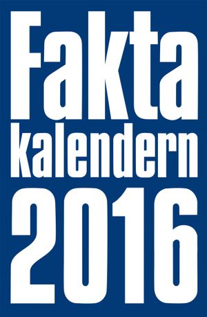 Faktakalendern 2016