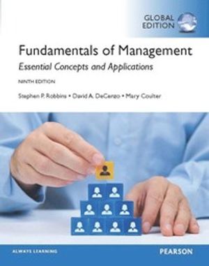 Fundamentals of Management, Global Edition | 9:e upplagan