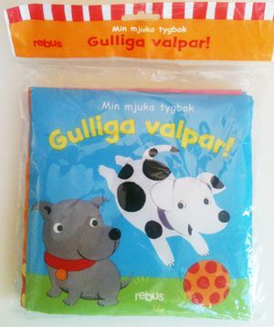 Min mjuka tygbok - gulliga valpar