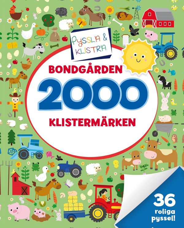 2000 klistermärken: Bondgården | 1:a upplagan