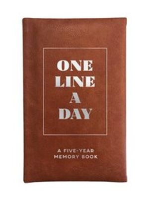 Vegan Leather One Line a Day - A Five-Year Memory Book