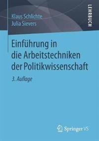 Einführung in die Arbeitstechniken der Politikwissenschaft | 3:e upplagan