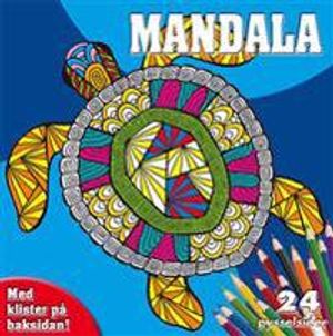 Mandala målarblock (sköldpadda)