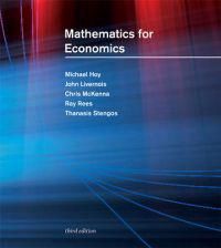 Mathematics for Economics | 3:e upplagan