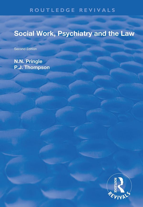 Social Work, Psychiatry and the Law | 1:a upplagan