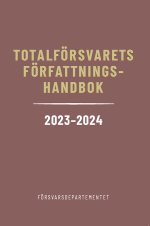 Totalförsvarets författningshandbok 2023/24 | 48:e upplagan