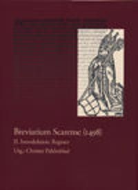 Register till Breviarium Scarense 1498 | 1:a upplagan