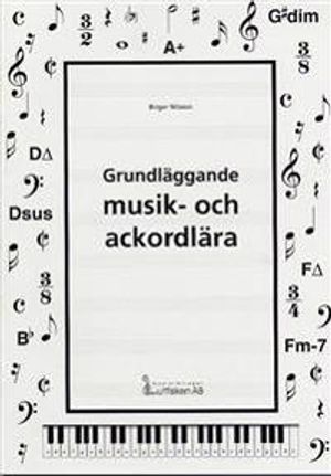 Grundläggande musik- och ackordlära | 1:a upplagan