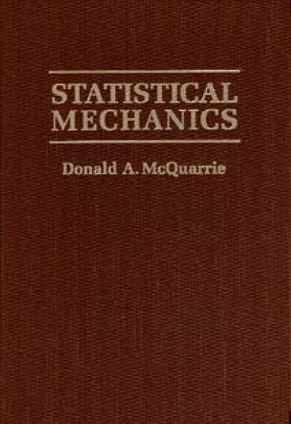 Statistical Mechanics | 0:e upplagan
