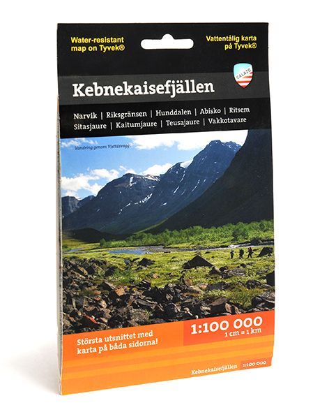 Kebnekaisefjällen (1:100 000) | 1:a upplagan