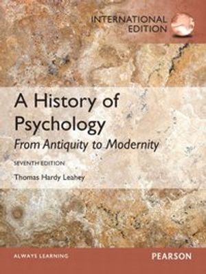 A History of Psychology | 7:e upplagan