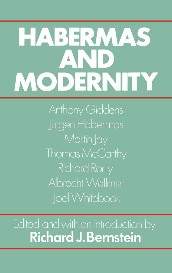 Habermas on modernity | 0:e upplagan