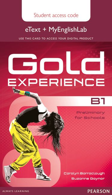 Gold Experience B1 eText & MyEnglishLab Student Access Card | 0:e upplagan