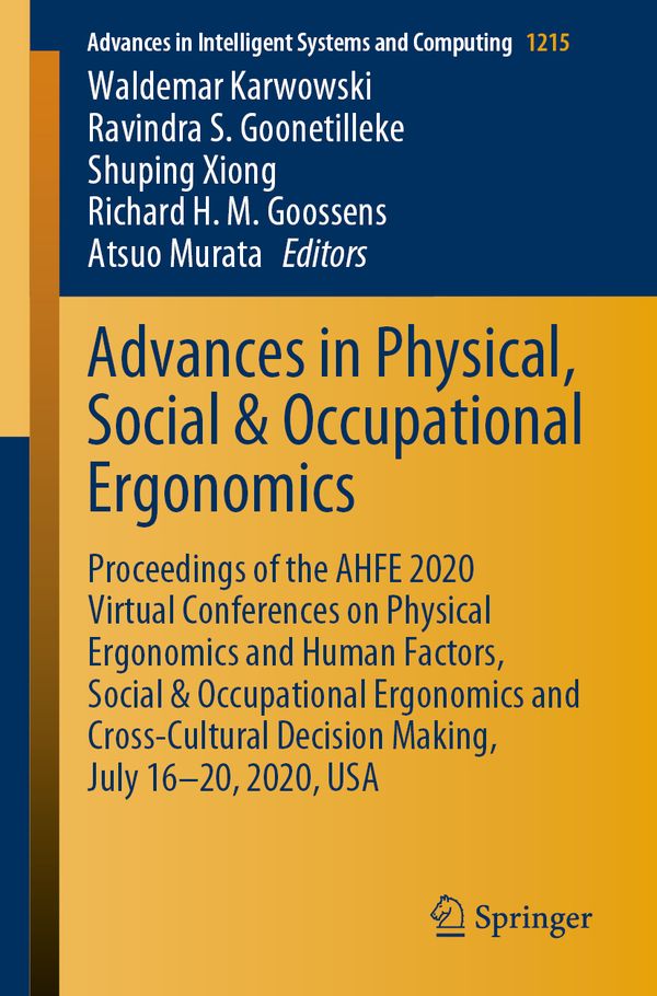 Advances in Physical, Social & Occupational Ergonomics | 1:a upplagan