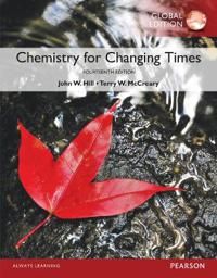 Chemistry For Changing Times with MasteringChemistry, Global Edition | 14:e upplagan