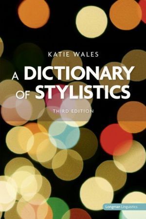 Dictionary of stylistics