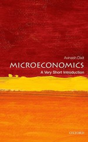 Microeconomics: A Very Short Introduction | 1:a upplagan