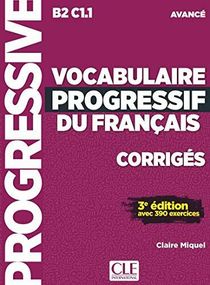 Vocabulaire progressif du français corrigés avancé 2ème édition