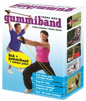 Träna med gummiband (bok+kartong)