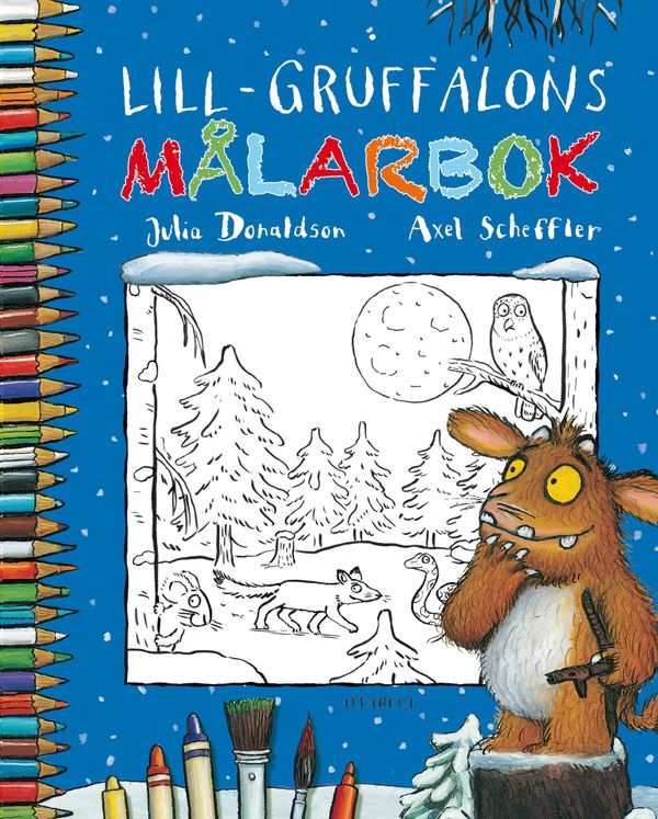 Lill-Gruffalons målarbok | 1:a upplagan