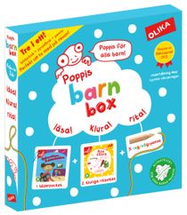 Poppis Barnbox (turkos)