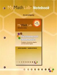 MyLab Math Notebook for Squires/Wyrick Developmental Mathematics | 0:e upplagan