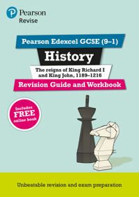 Pearson Edexcel GCSE (9-1) History King Richard I and King John, 1189-1216 Revision Guide and Workbook | 0:e upplagan