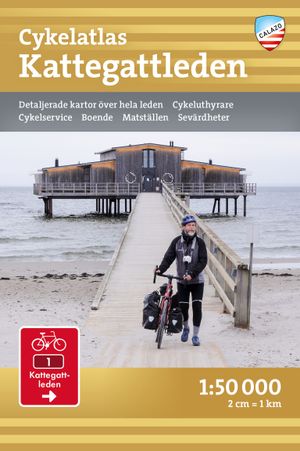 Cykelatlas Kattegattleden 1:50.000