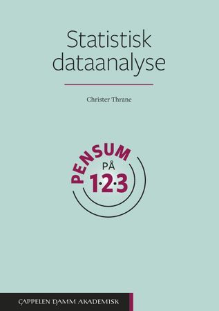 Statistisk dataanalyse på 1-2-3 | 0:e upplagan