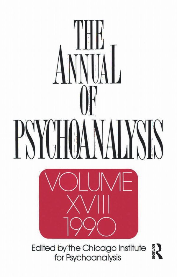 The Annual of Psychoanalysis, V. 18 | 1:a upplagan