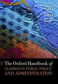 The Oxford Handbook of Classics in Public Policy and Administration | 0:e upplagan