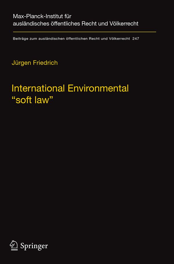 International Environmental “soft law” | 1:a upplagan