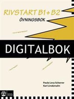 Rivstart B1+B2 Övningsbok Digitalbok ljud | 1:a upplagan