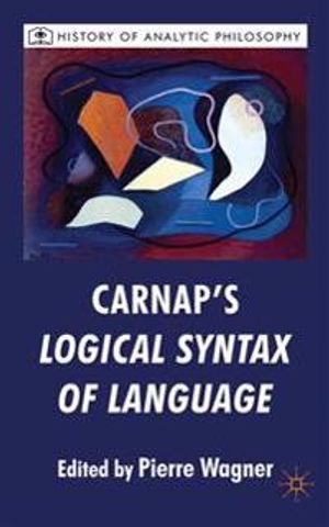 Carnap's Logical Syntax of Language | 1:a upplagan