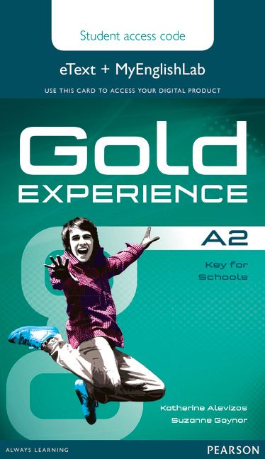 Gold Experience A2 eText & MyEnglishLab Student Access Card | 0:e upplagan
