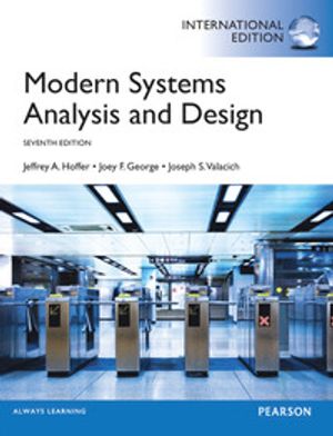 Modern Systems Analysis and Design | 7:e upplagan