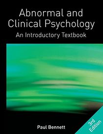 Abnormal and clinical psychology: an introductory textbook - an introductor
