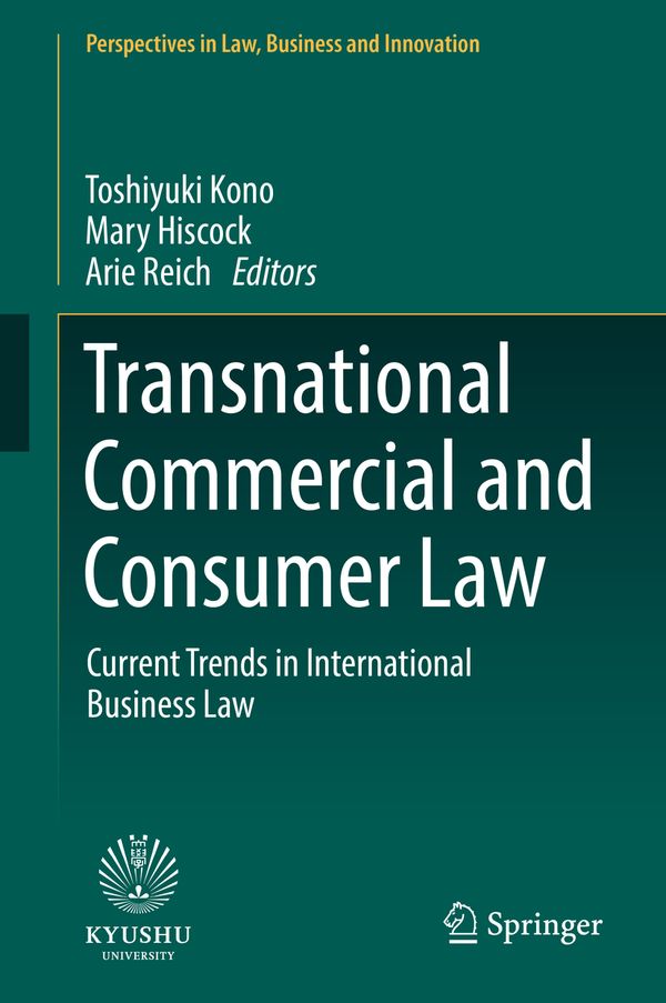 Transnational Commercial and Consumer Law | 1:a upplagan