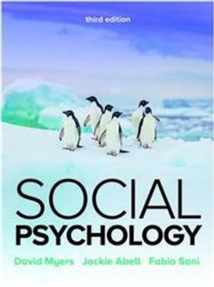 Social Psychology | 3:e upplagan