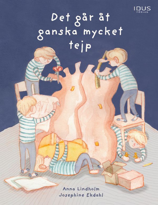 Det går åt ganska mycket tejp | 0:e upplagan